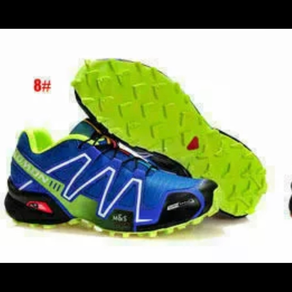 Men’s Salomon Speed Cross 3. Blue/Electric Green